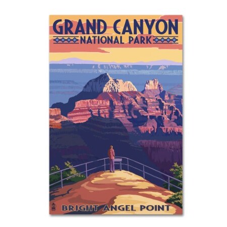 Trademark Fine Art Lantern Press 'Travel 73' Canvas Art, 22x32 ALI8759-C2232GG